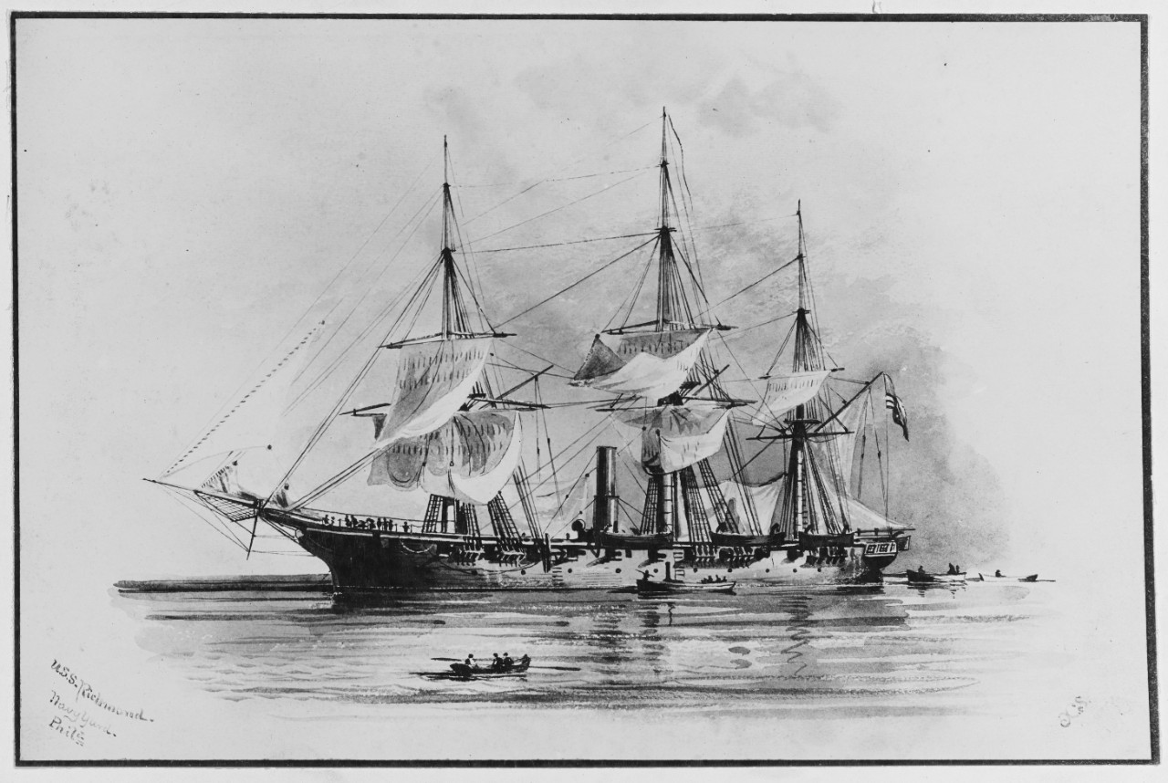 USS RICHMOND, 1860-1919