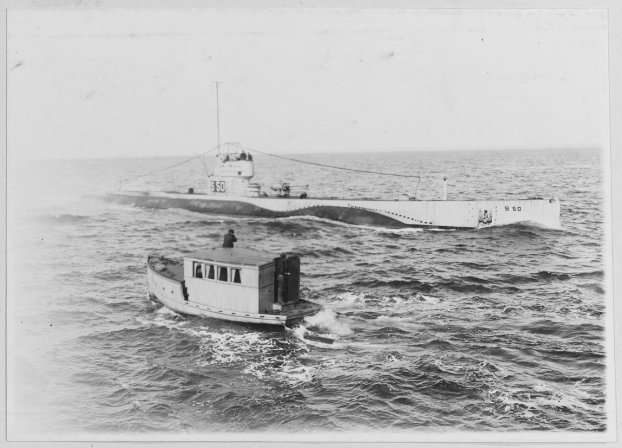 USS S-50 (SS-161), 1922-1931.