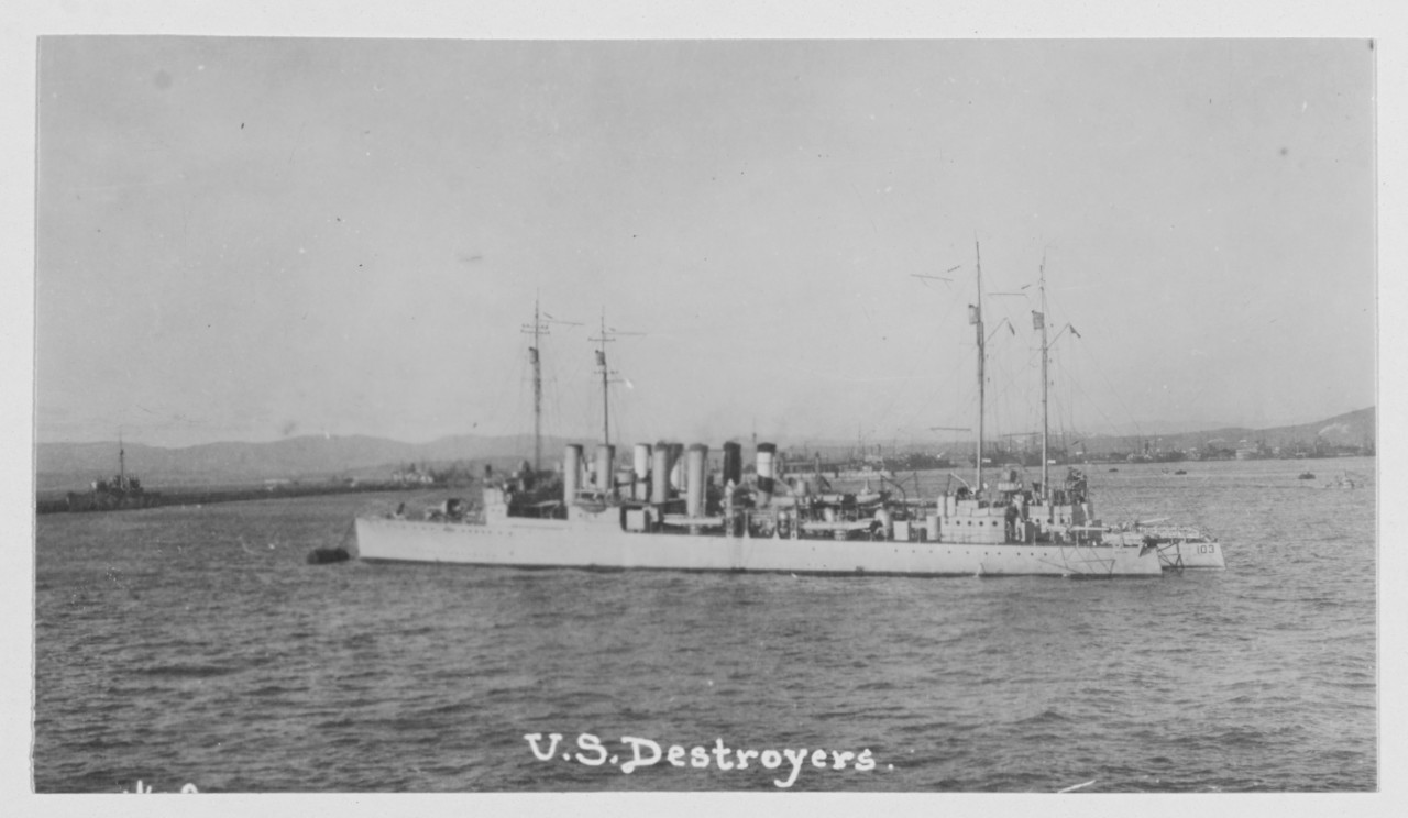 USS SCHLEY (DD 103)