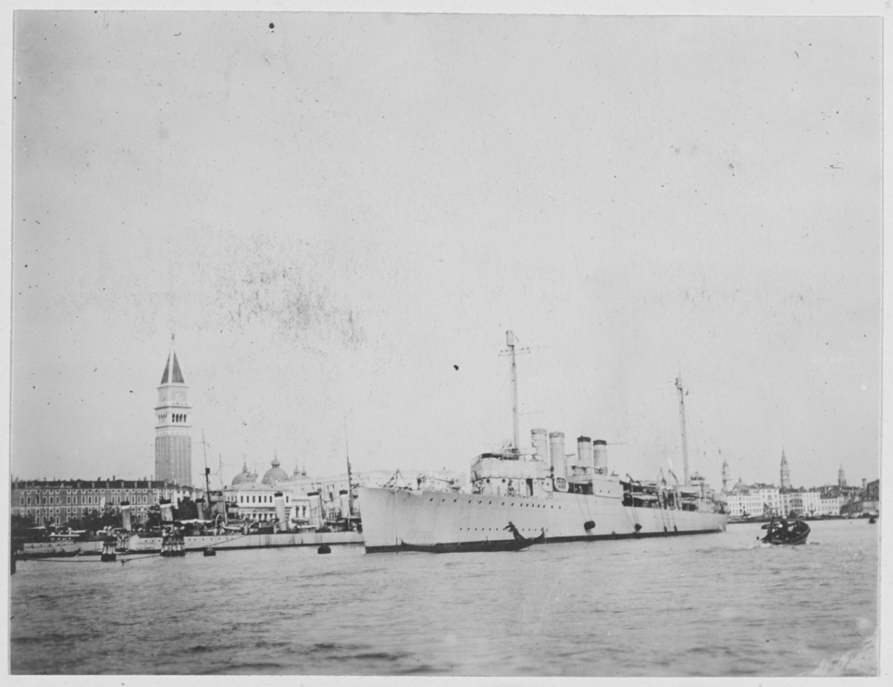 U.S. Destroyers in Venice