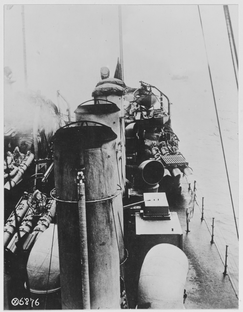 View of a U.S. a Destroyer
