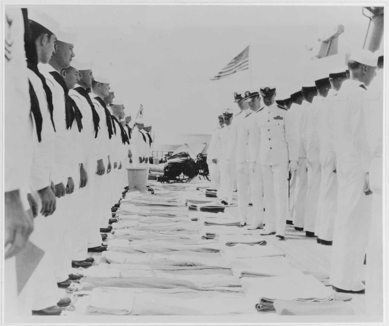 Inspection of Midshipmen and Crew