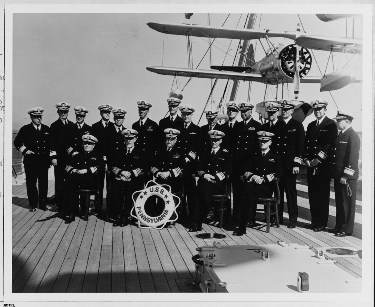 Command, U.S. Fleet and Admirals, 1934