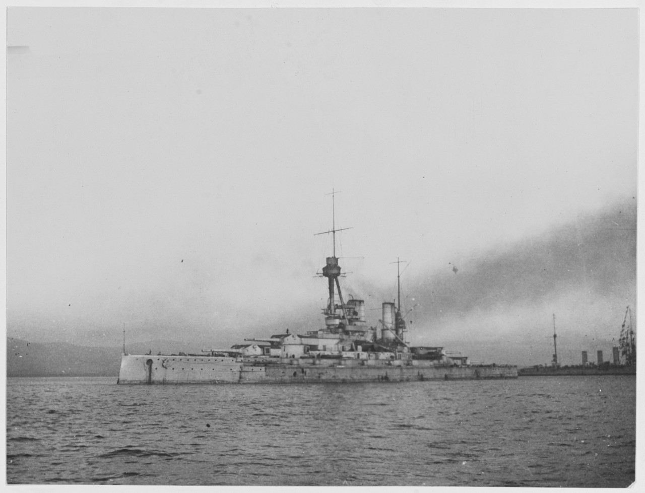 German Battleship BADEN, their edition of the QUEEN ELIZABETH