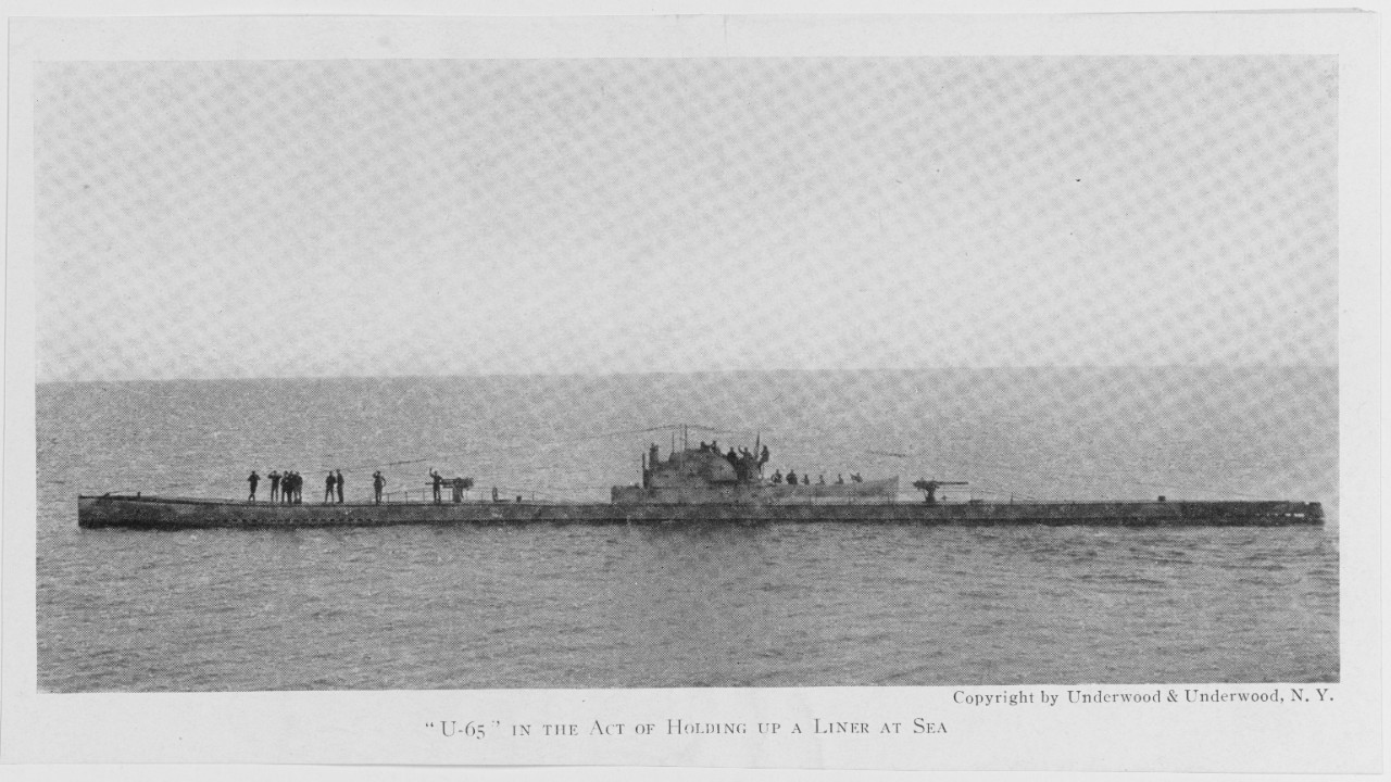 German Submarine U-65