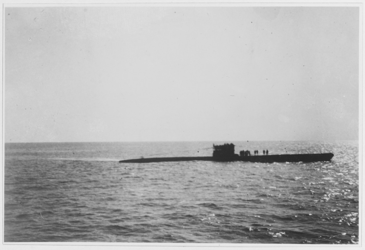 German submarine that stopped the Swedish vessel ETNA at sea on 1 June 1942.