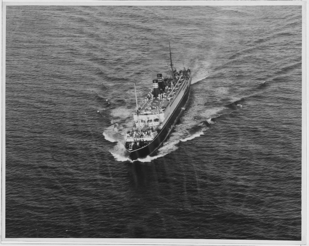 Japanese ship: TAIYO MARU. Bow view, September 24, 1937.