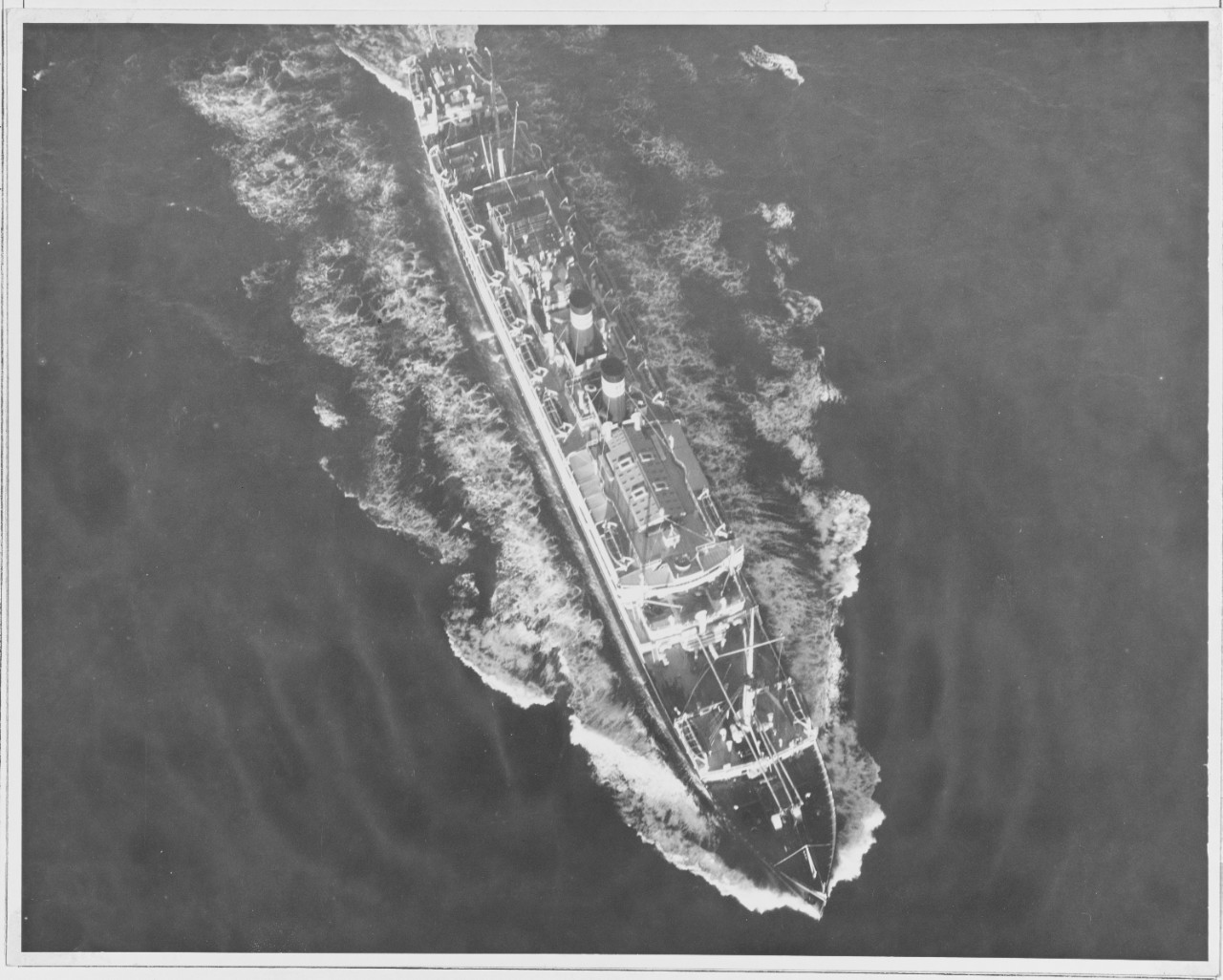 Japanese ship: TAIYO MARU. View Vertical view, September 24, 1937. Bu Aero photo.