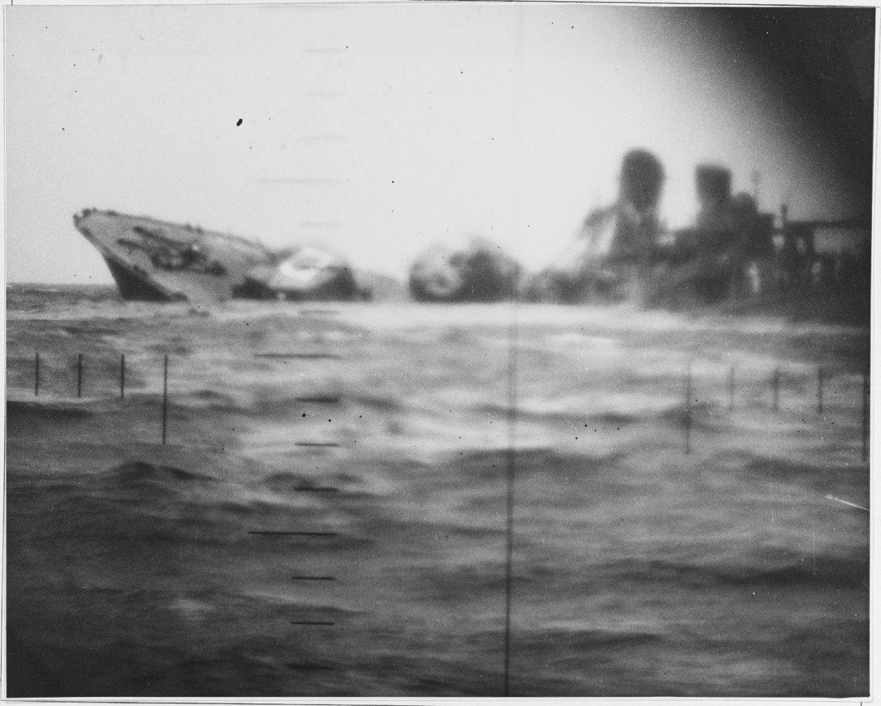 Sinking of Japanese Destroyer, DD YAMAKAZE of the SHIRATSUYU Class on June 25, 1942