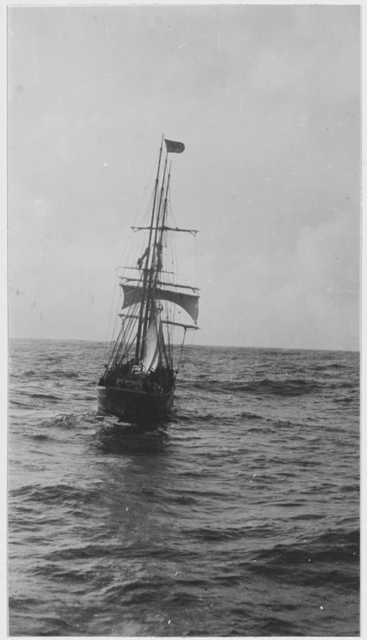Rescue of Spanish Barkentine ANICETO, USS MARGARET, January 9, 1918