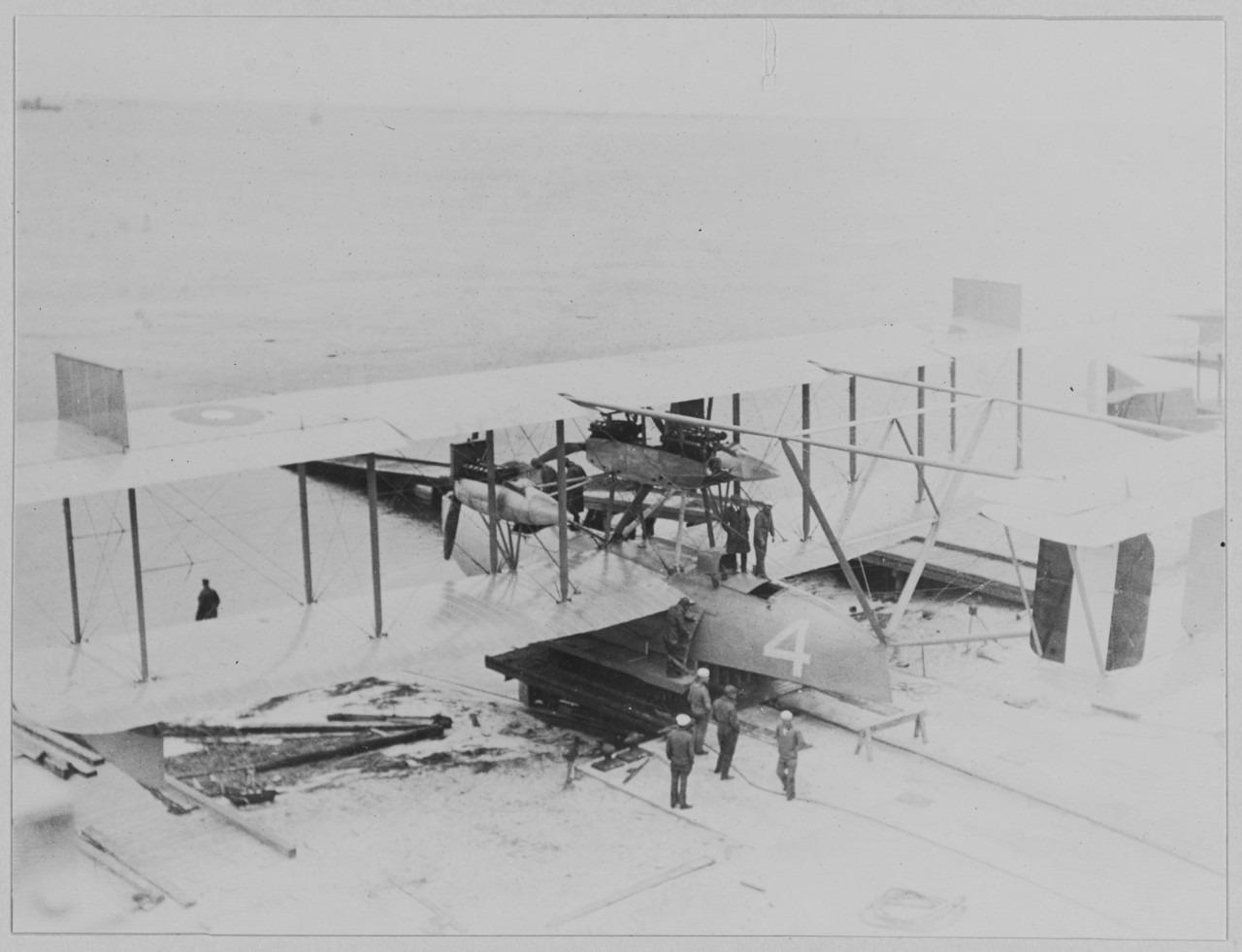 NC-4 on launching track