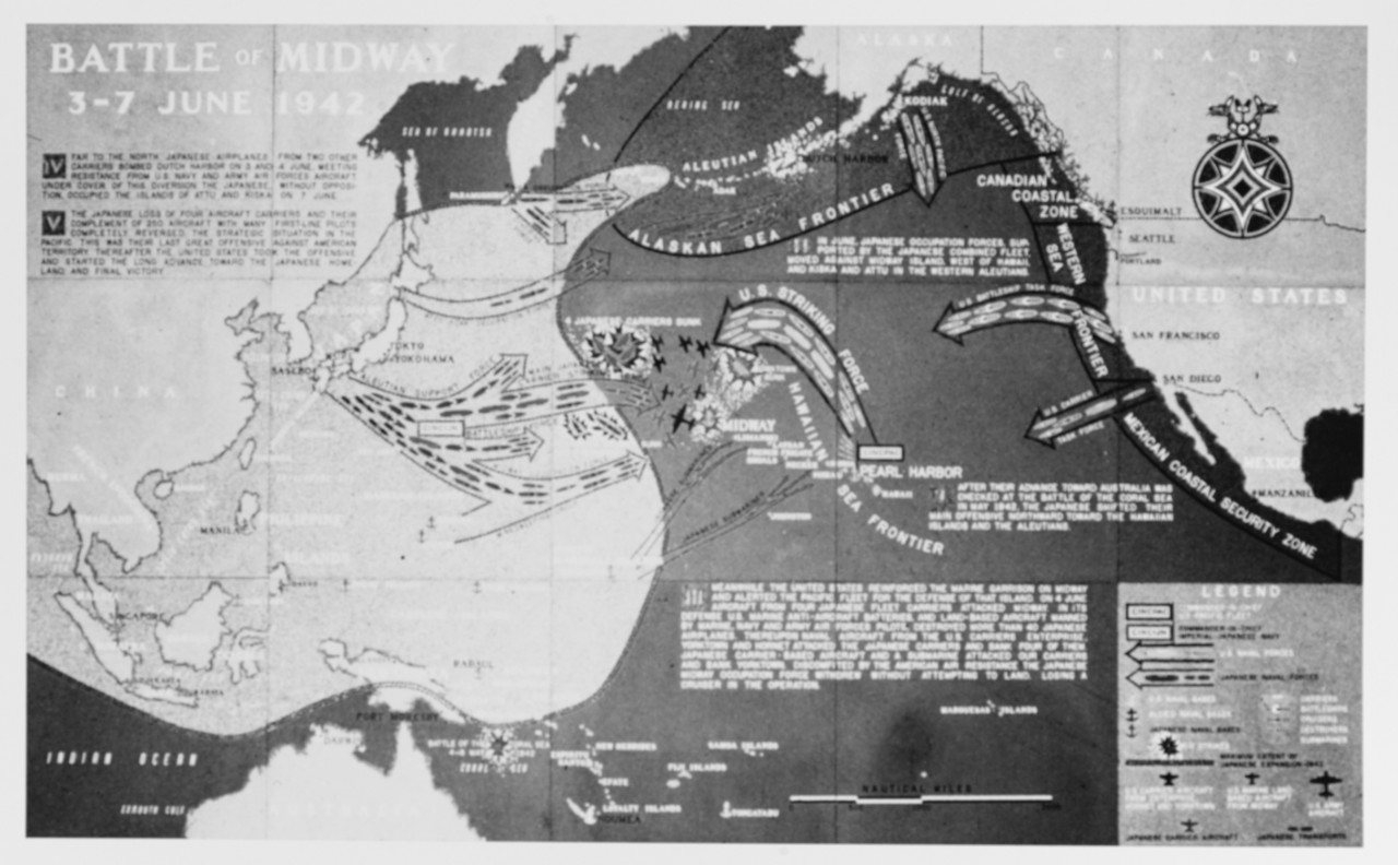 Battle of Midway, 3-7 June 1942
