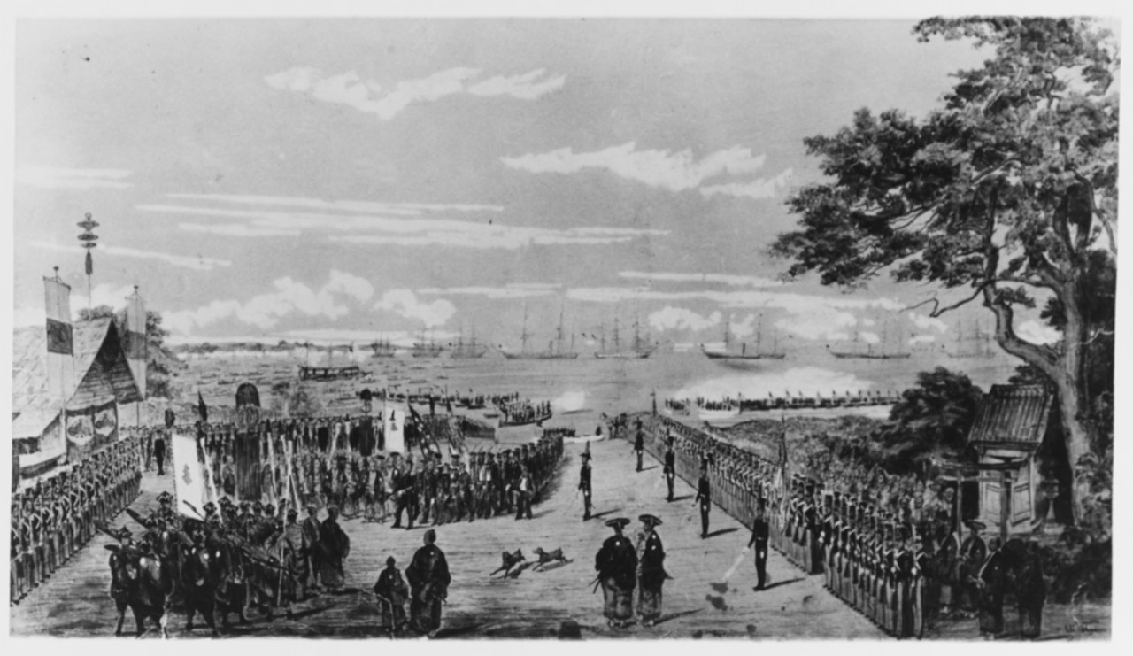 Landing of Commodore Perry