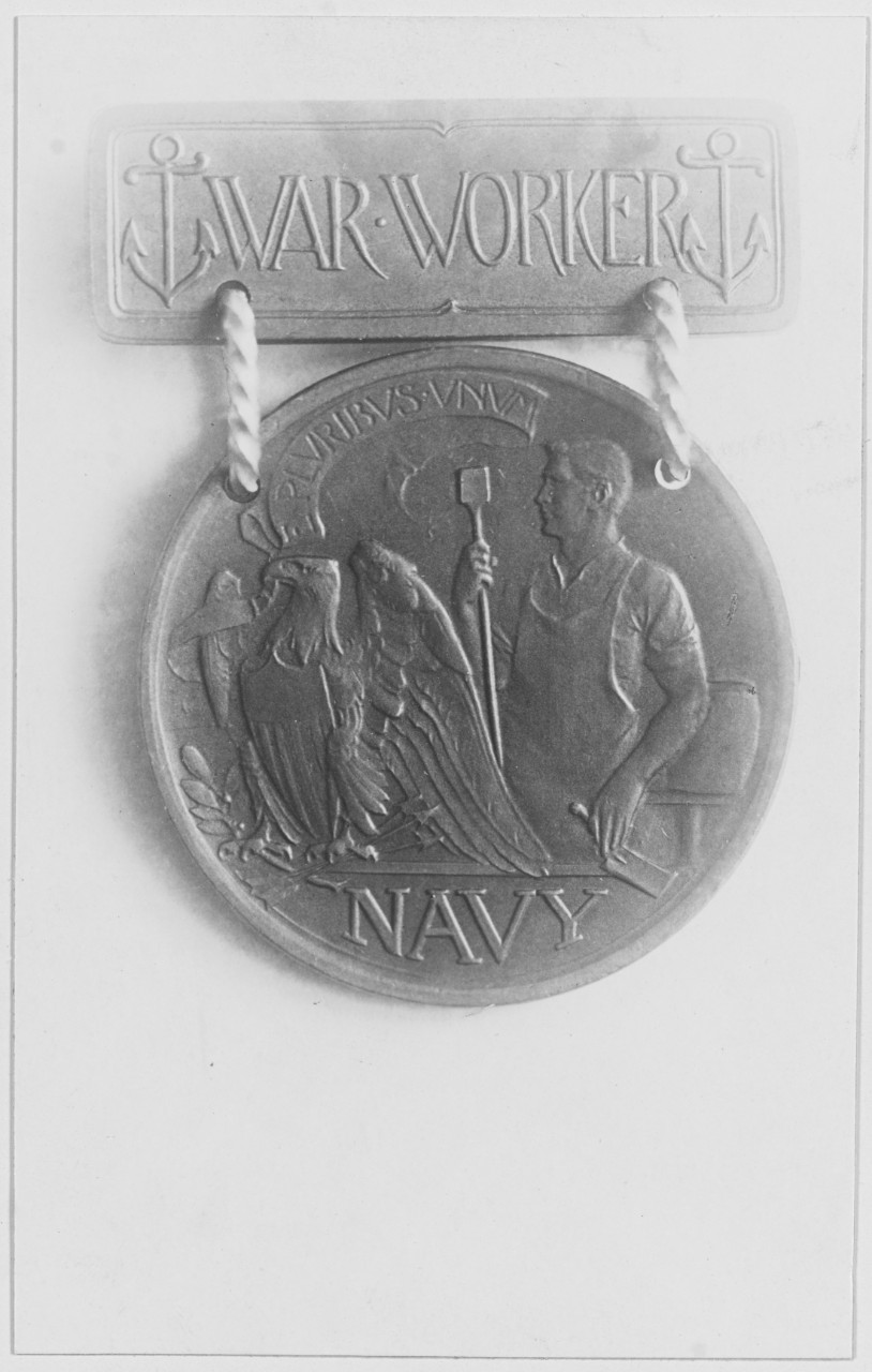 War worker's badge