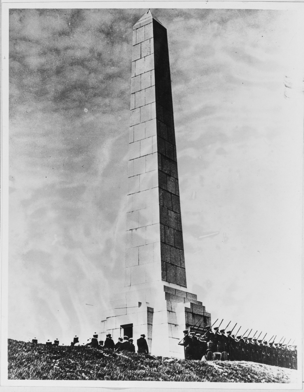 Monument, Dover Patrol, Recruiting Bureau. New York, 1931