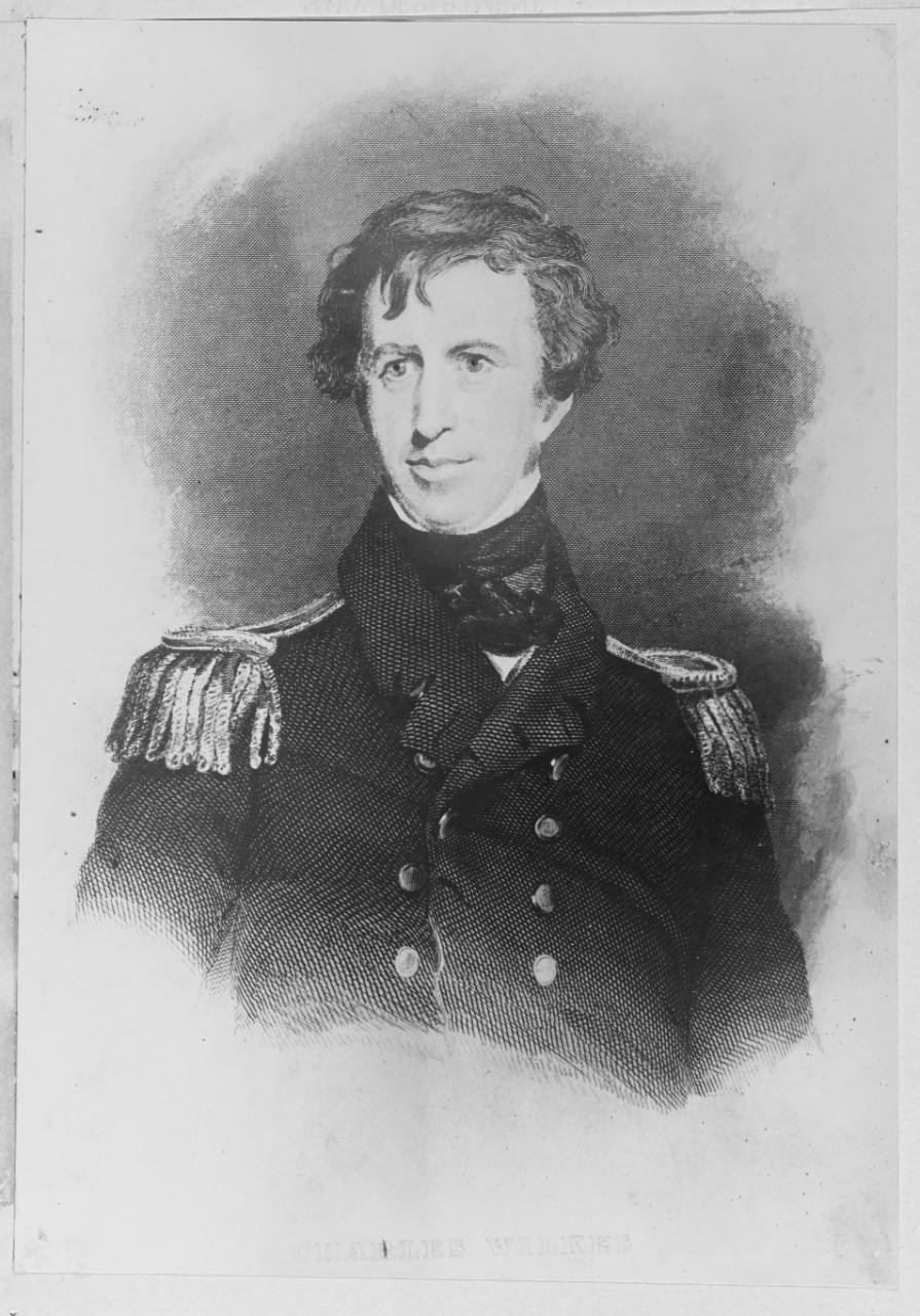 Captain Charles Wilkes of the American Navy
