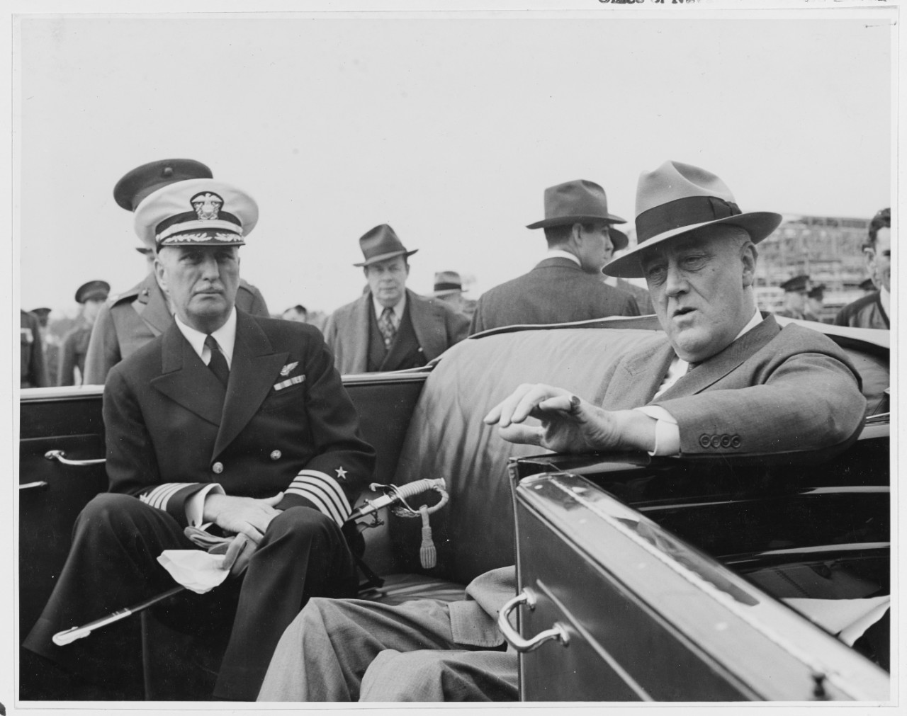 F.D. Roosevelt Capt C. P. Mason