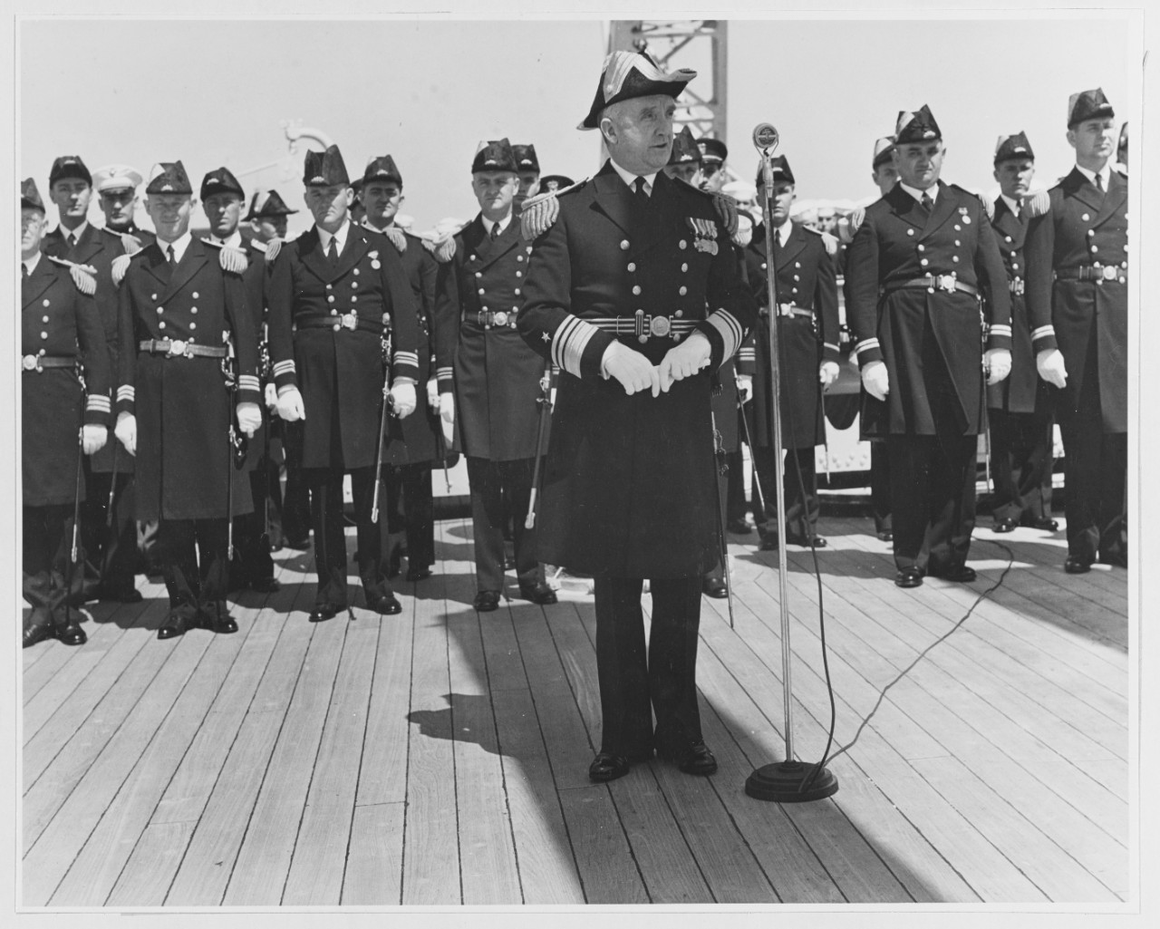 Vice Admiral C.P. Snyder, USN