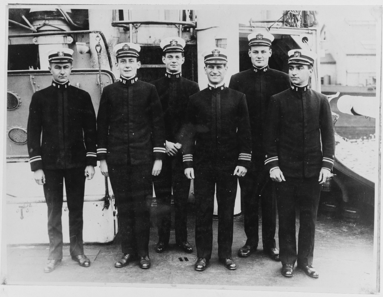 Officers of USS. WADSWORTH