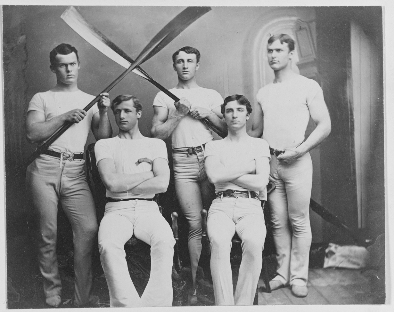 Naval Academy crew, 1879.
