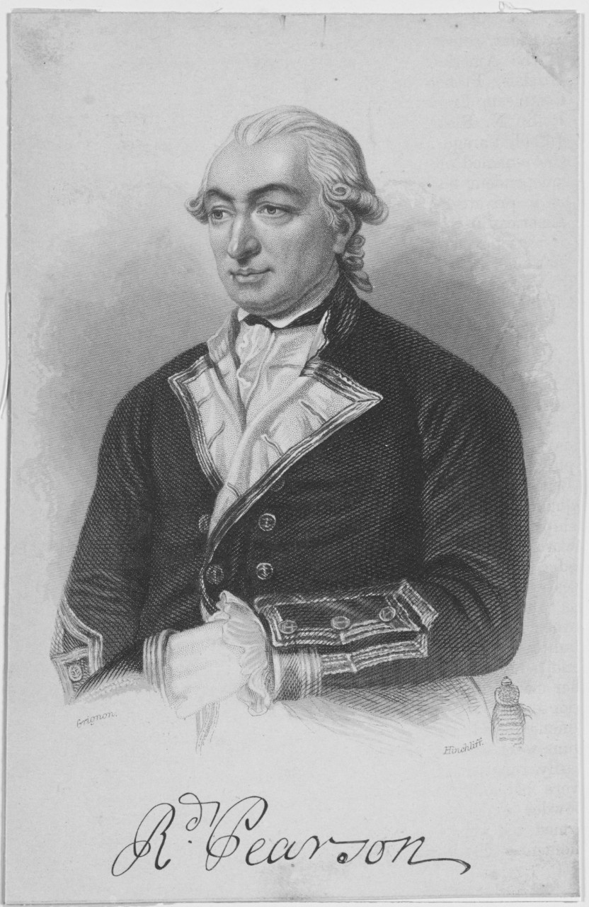 Sir Richard Pearson. Captain R.N. 1731-1806.