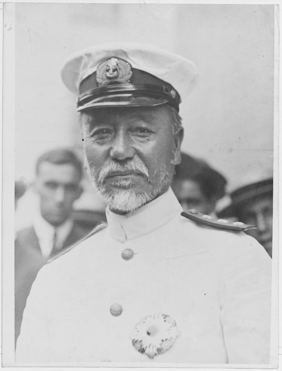 Admiral Togo, Japanese Navy at New York Navy Yard, August 15, 1912