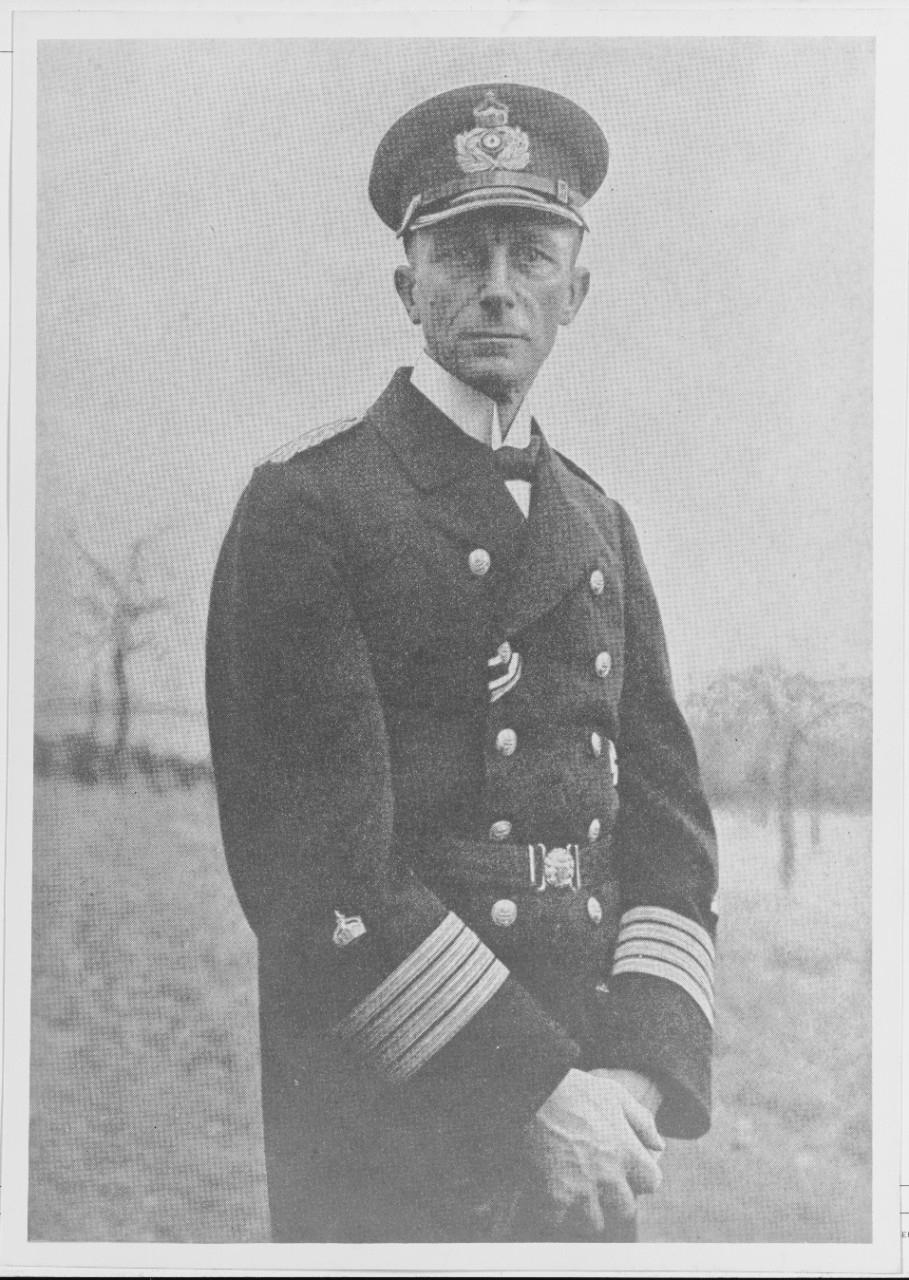 Captain Carl Von Muller, German Navy