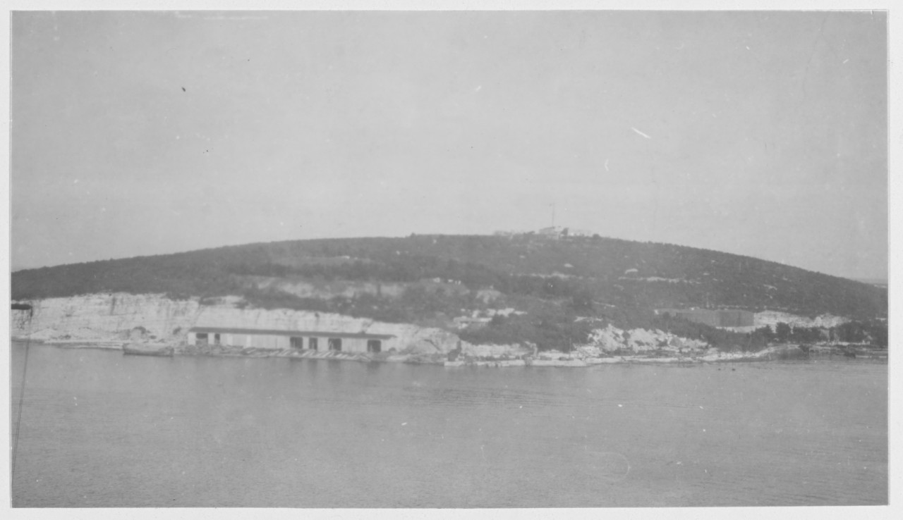 Ex-Austro-Hungarian Naval Base, Pola. August 11, 1920.