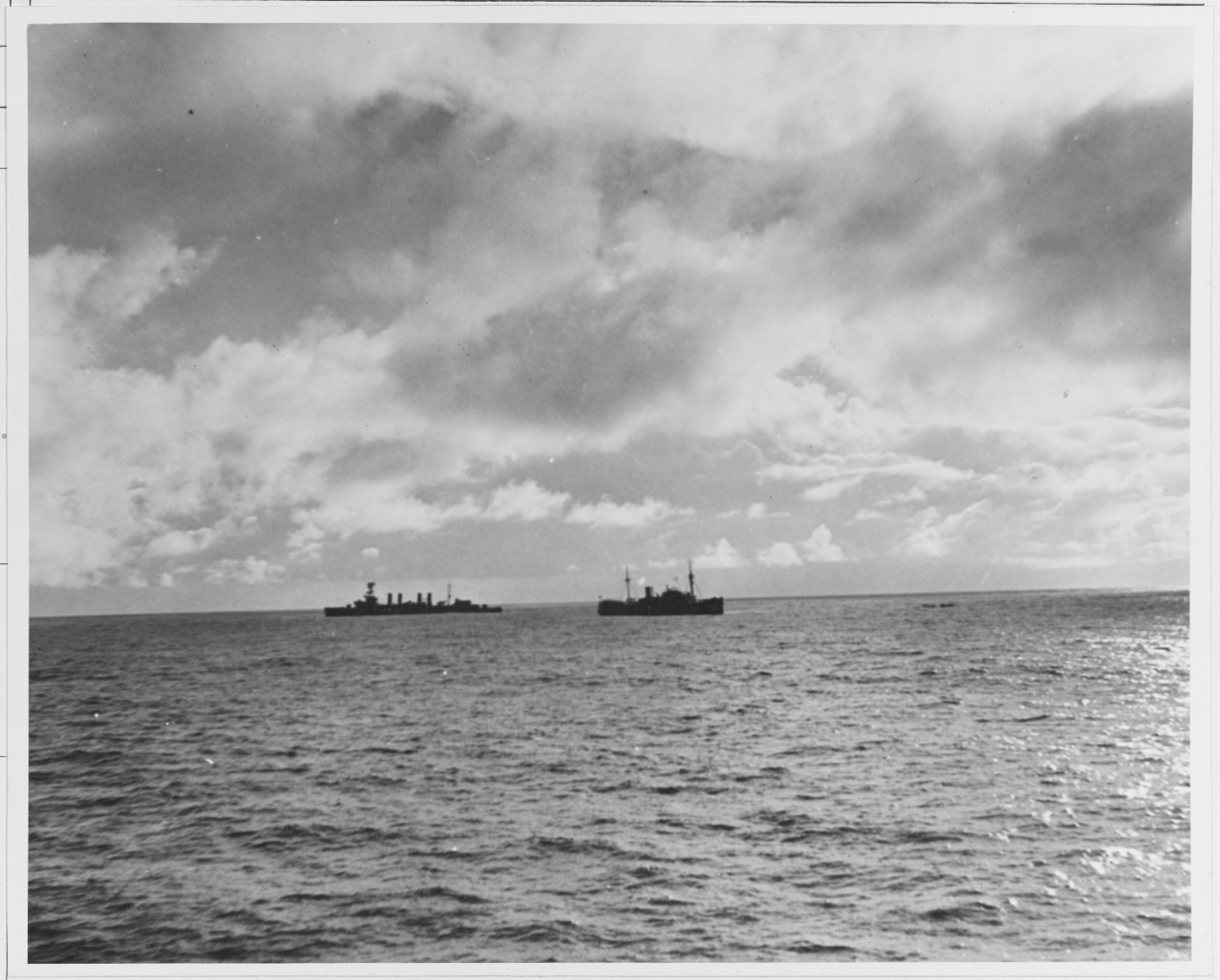 USS OMAHA/ODENWALD Incident, World War II