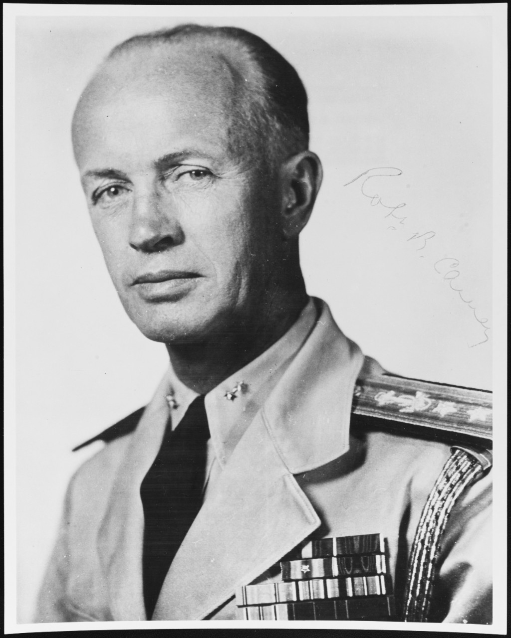 Portrait of Rear Admiral Robert B. Carney, USN