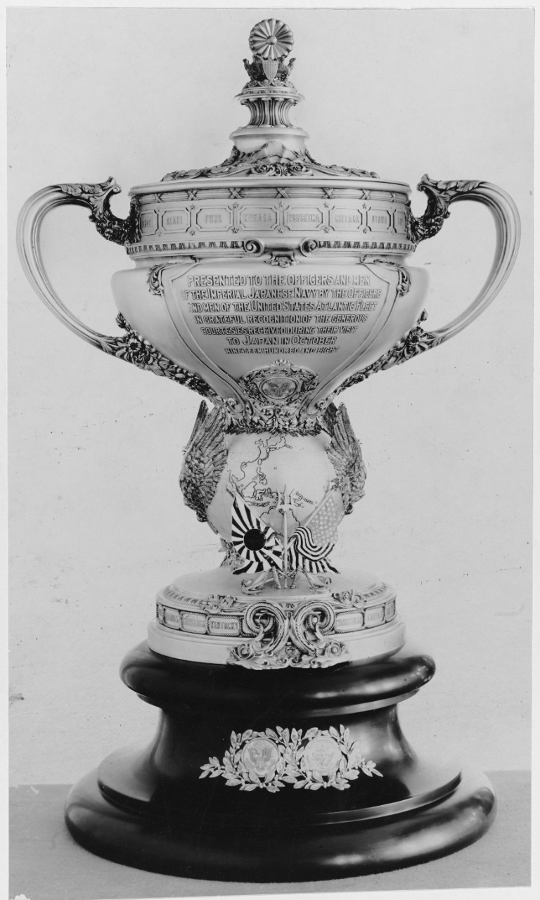 Photo #: NH 41500  Loving Cup Presented to the Officers and Men of the Imperial Japanese Navy