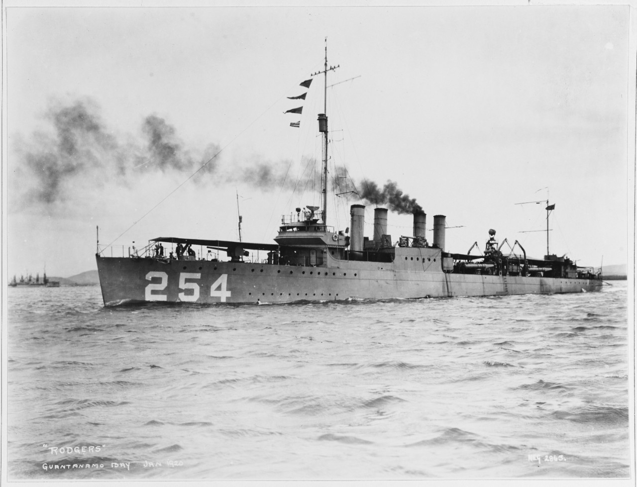 Photo #: NH 41525  USS Rodgers