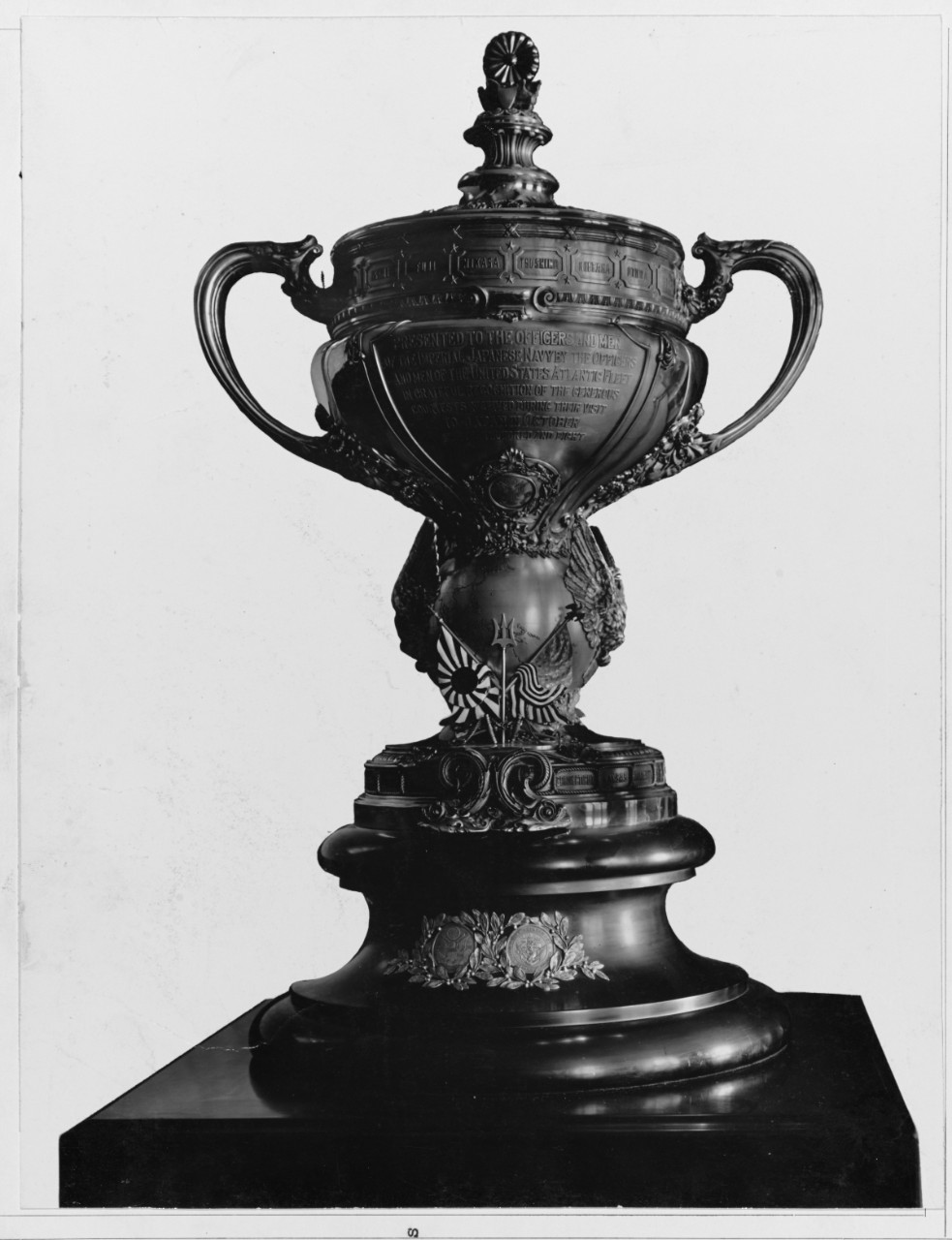Photo #: NH 41679  Loving Cup Presented to the Officers and Men of the Imperial Japanese Navy