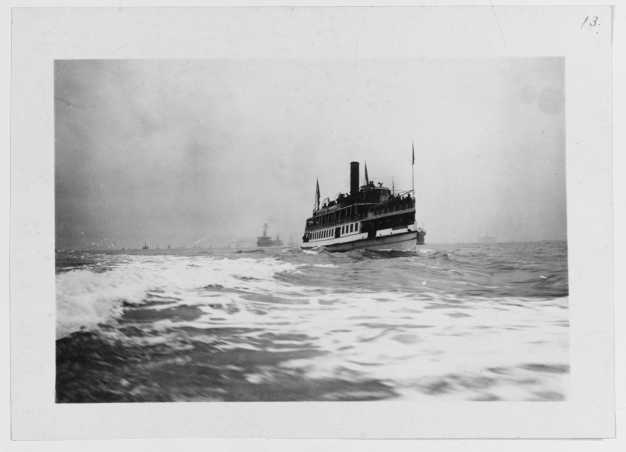 Photo #: NH 41681  Homecoming of the &quot;Great White Fleet&quot;