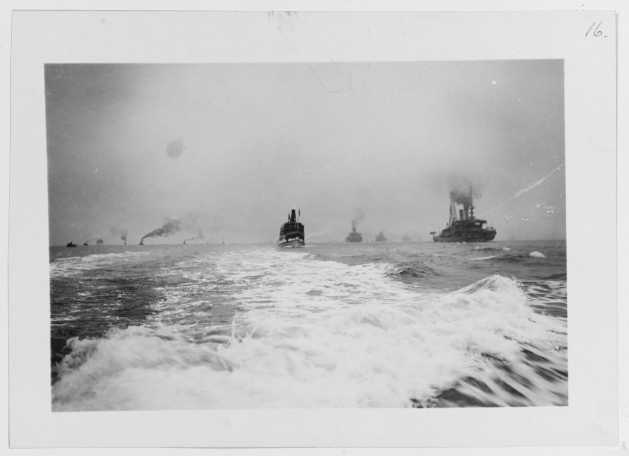 Photo #: NH 41682  Homecoming of the &quot;Great White Fleet&quot;