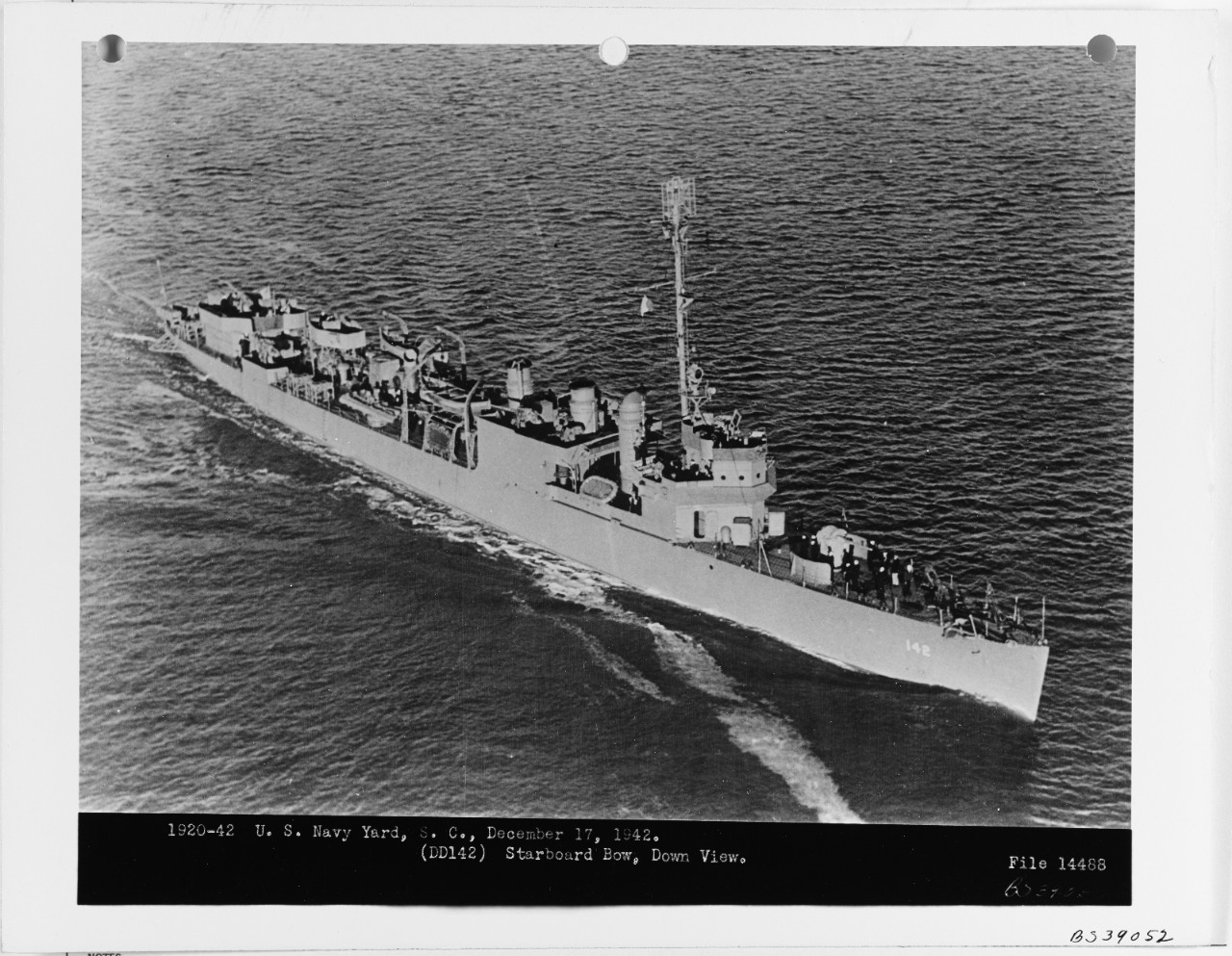 Photo #: NH 41910  USS Tarbell