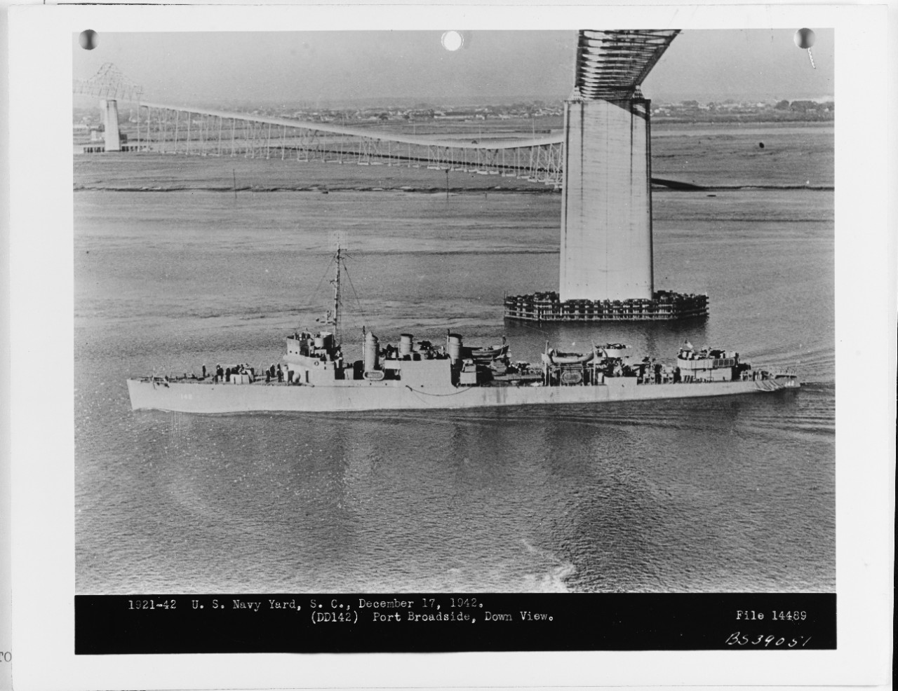 Photo #: NH 41911  USS Tarbell