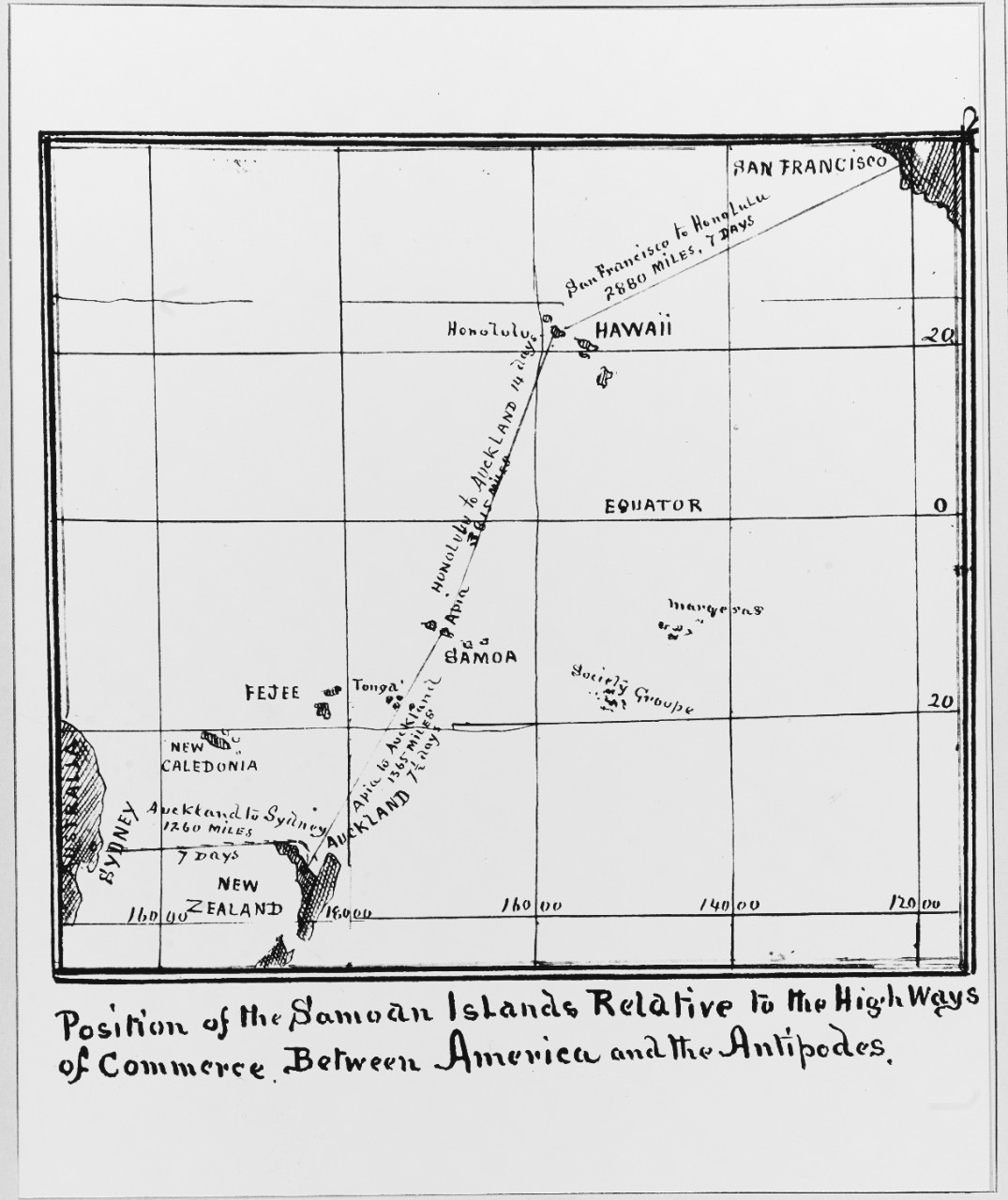 Photo #: NH 42111  Hurricane at Apia, Samoa, 15-16 March 1889