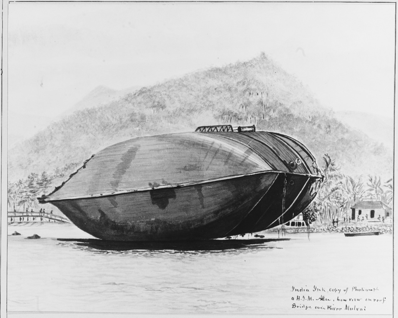 Photo #: NH 42132  Hurricane at Apia, Samoa, 15-16 March 1889