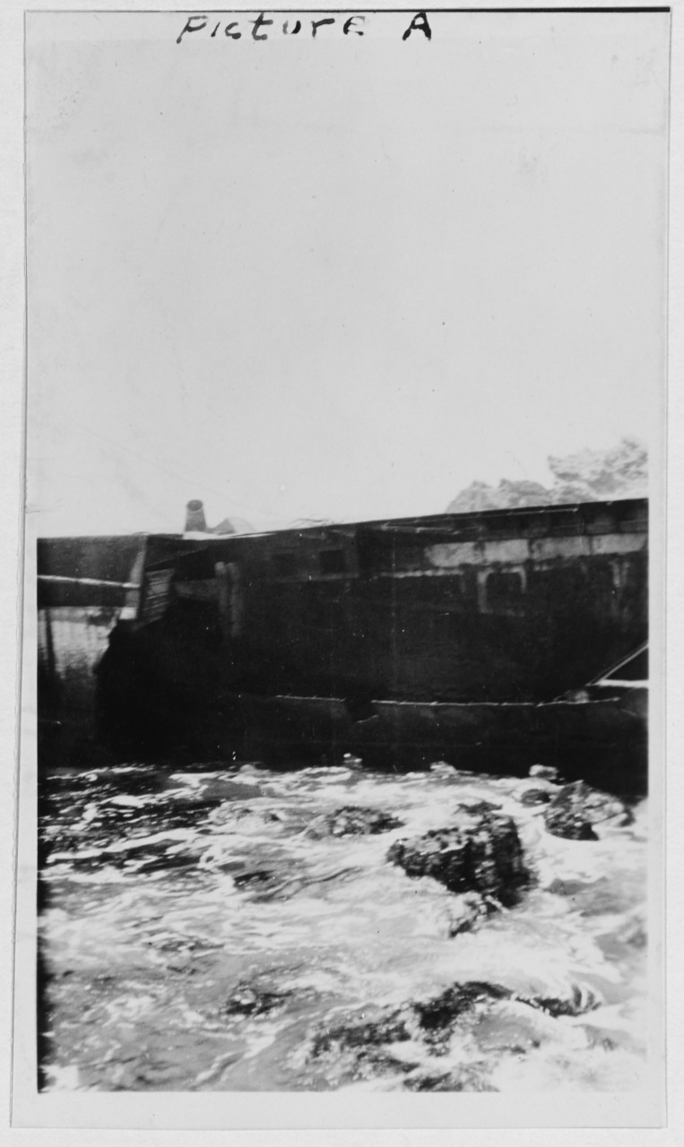 Photo #: NH 42175  Honda Point disaster, September 1923