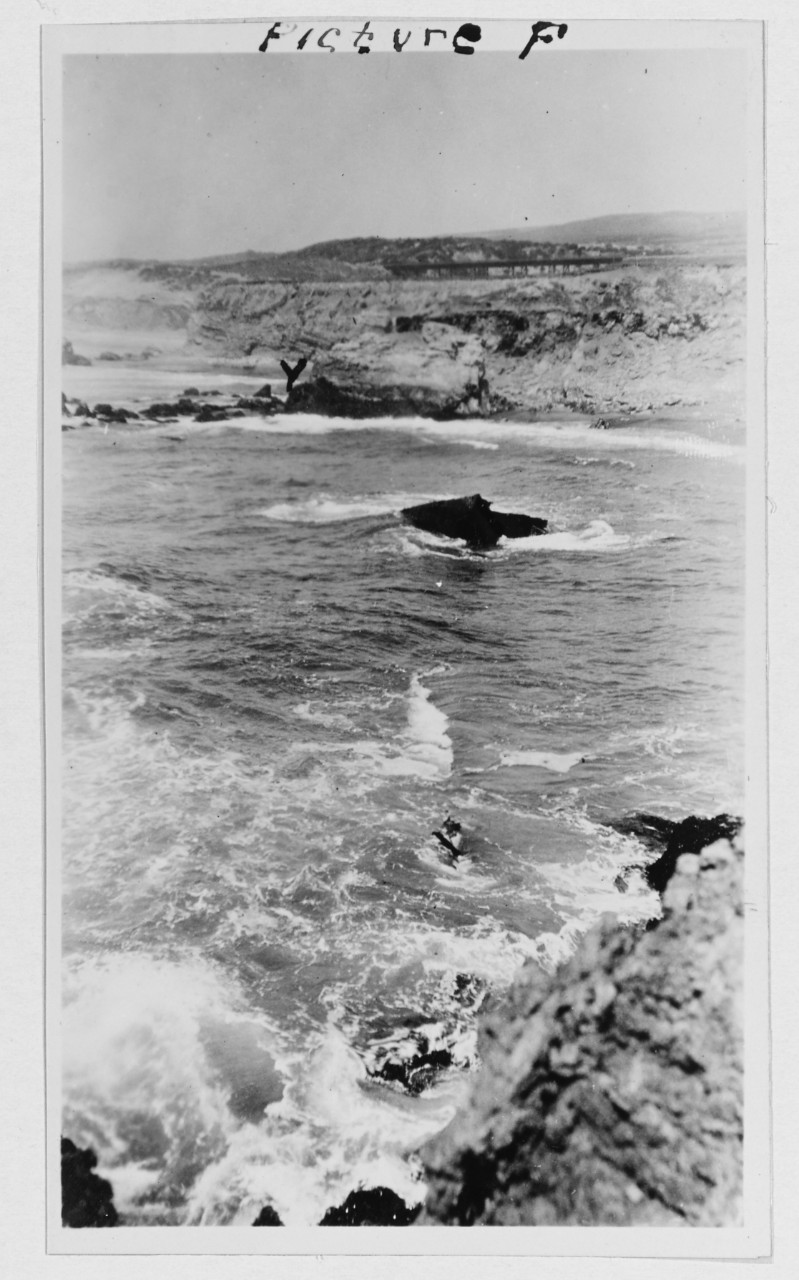 Photo #: NH 42178  Honda Point disaster, September 1923