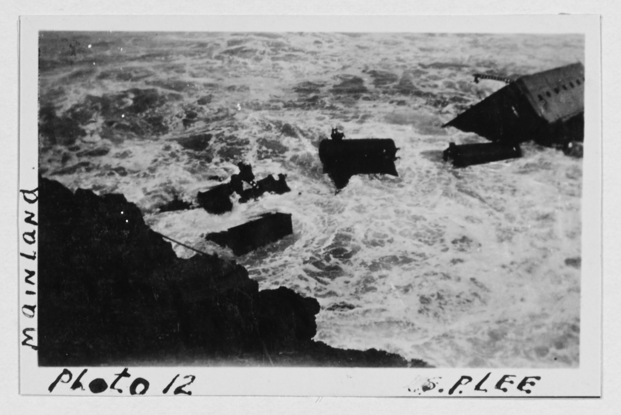 Photo #: NH 42182  Honda Point disaster, September 1923