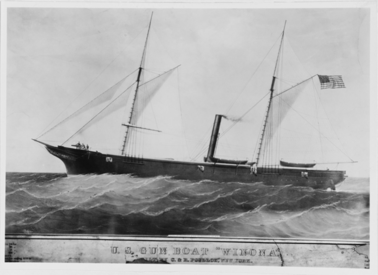 Photo #: NH 42206  USS Winona (1861-1865)