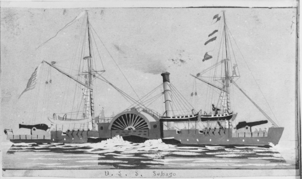 Photo #: NH 42221  USS Sebago (1862-1867)