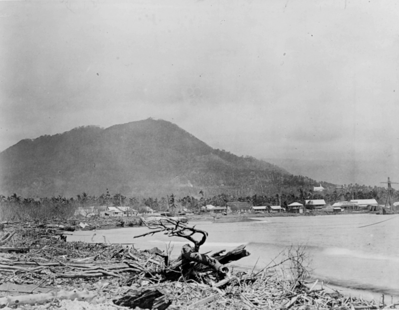 Photo #: NH 42292  Samoan Hurricane of 15-16 March 1889