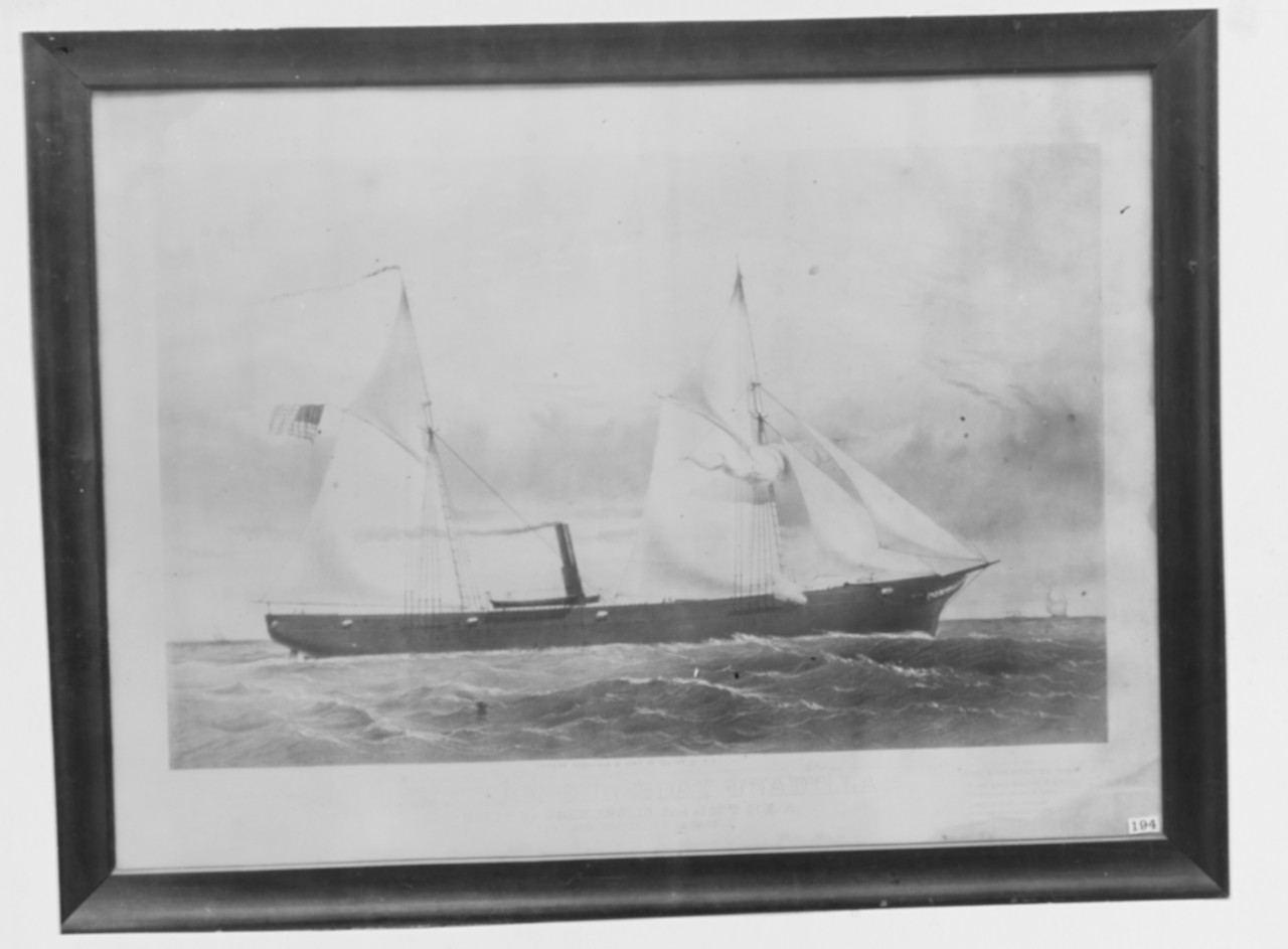 Photo #: NH 42352  USS Unadilla (1861-1869)