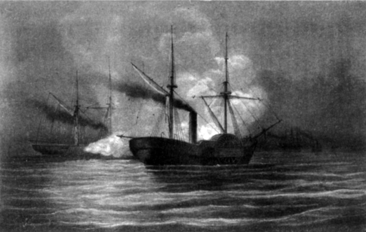 Photo #: NH 42372  USS Hatteras (1861-1863)