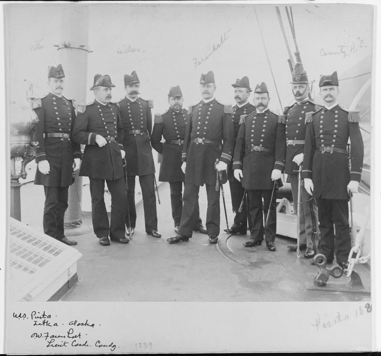 Photo #: NH 42616  USS Pinta (1865-1908)