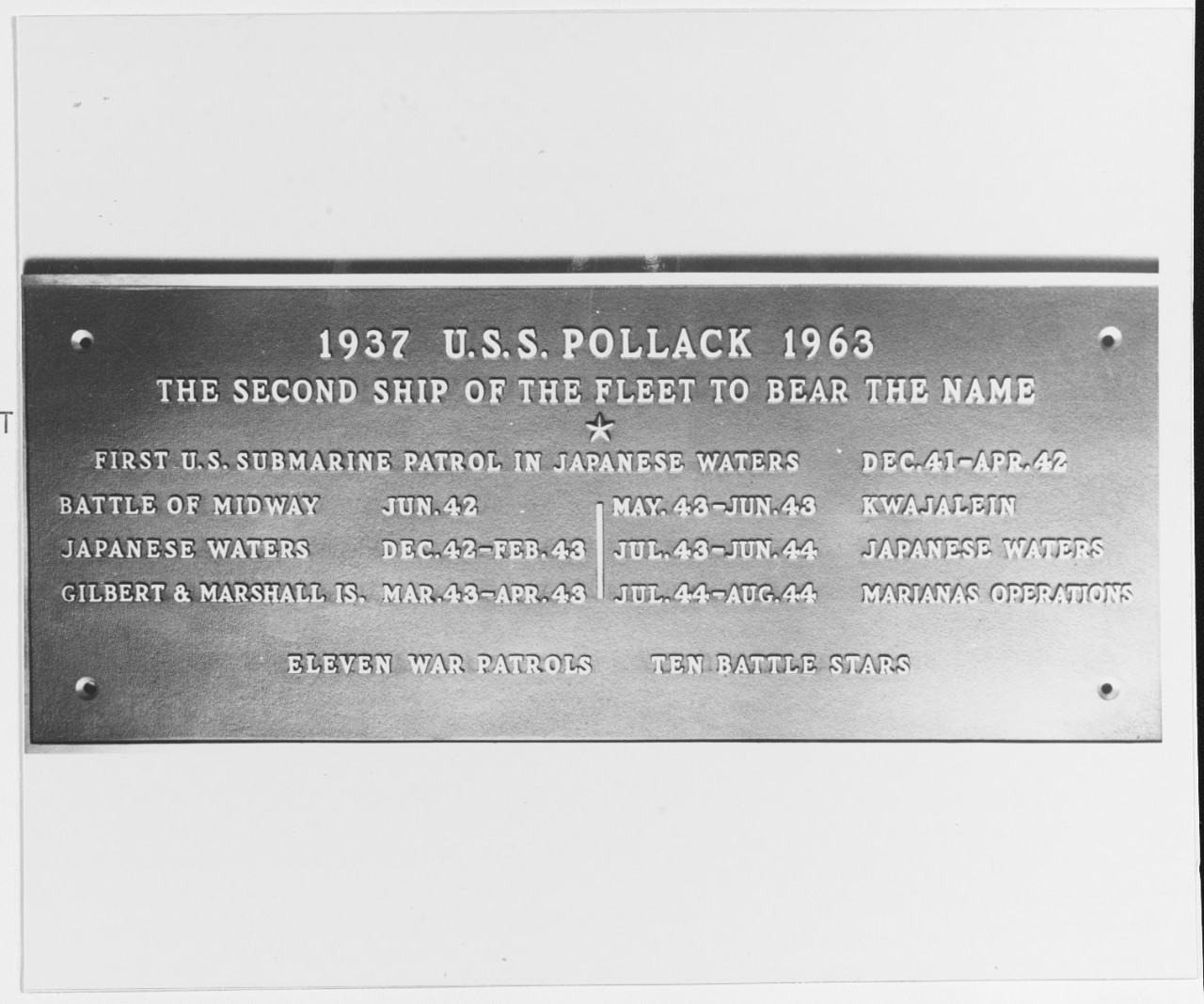 USS POLLACK (SSN-603)