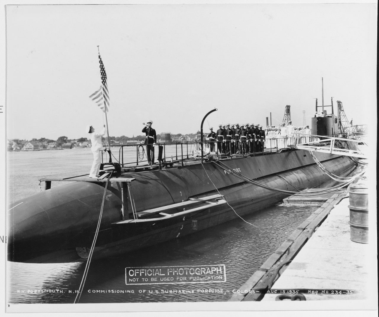 Photo #: NH 42646  USS Porpoise (SS-172)